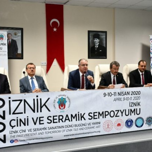 2020 İZNİK ÇİNİ VE SERAMİK SEMPOZYUMU TANITIM TOPLANTISI YAPILDI