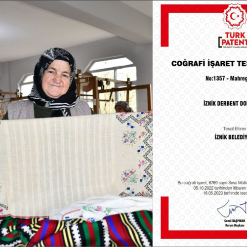 DERBENT DOKUMALARI İZNİK BELEDİYESİ ADINA TESCİLLENDİ