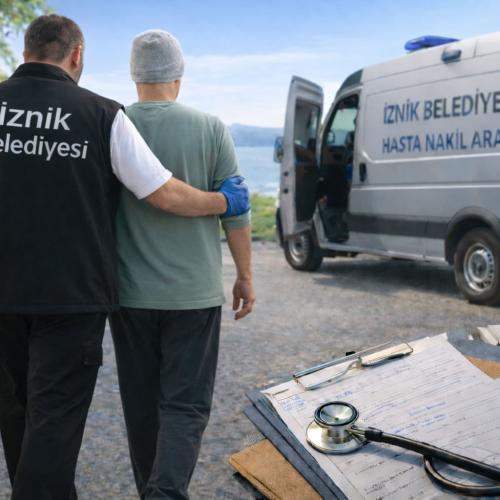 İznik Belediyesi 2025 Yılında 5 Bin Hasta Nakil Hizmeti Gerçekleştirdi