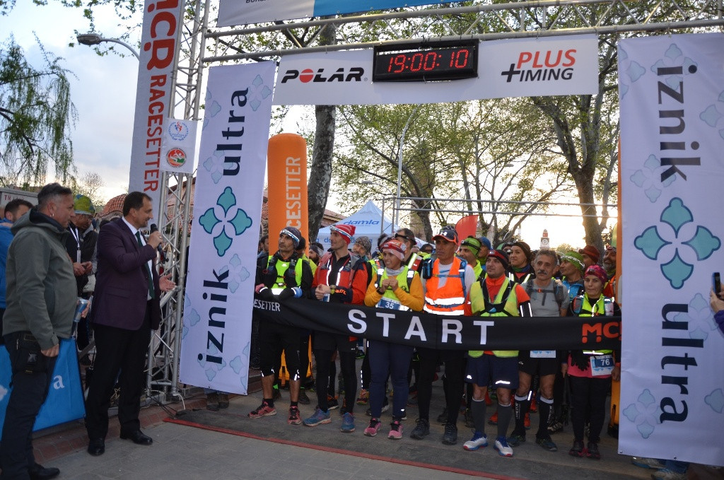 DEV MARATON İZNİK ULTRA START ALDI