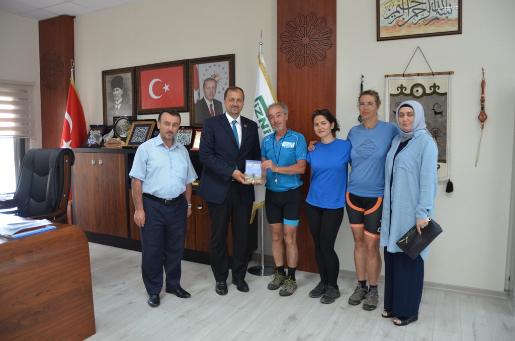 SUFİ YOLUNDA BİSİKLET TURU İZNİK’TEN GEÇTİ