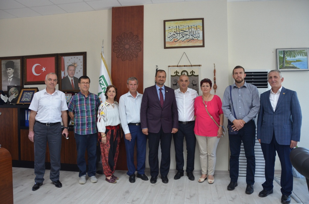 BAŞKAN USTA DONJİ VAKUF BELEDİYE BAŞKANI HUSA SUSIÇ’İ AĞIRLADI