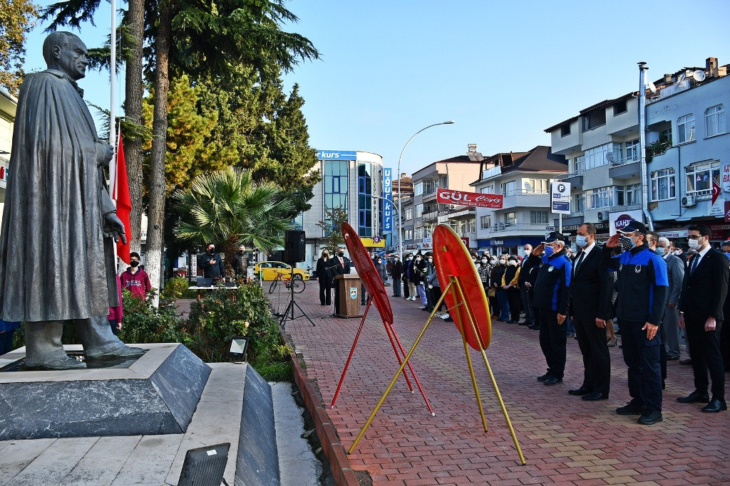 ATATÜRK EBEDİYETE İRTİHALİNİN 82. YILINDA İZNİK’TE TÖRENLERLE ANILDI