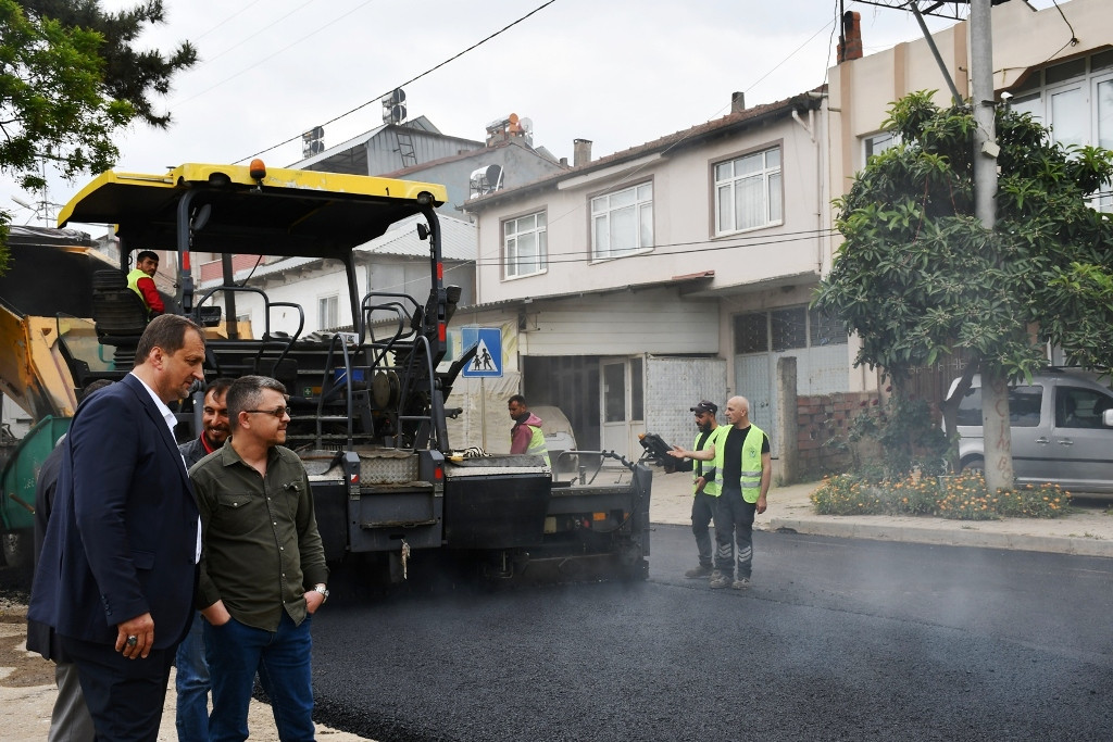 İZNİK BELEDİYESİ İLE YOLLARA KALİTE, ULAŞIMA KONFOR GELİYOR