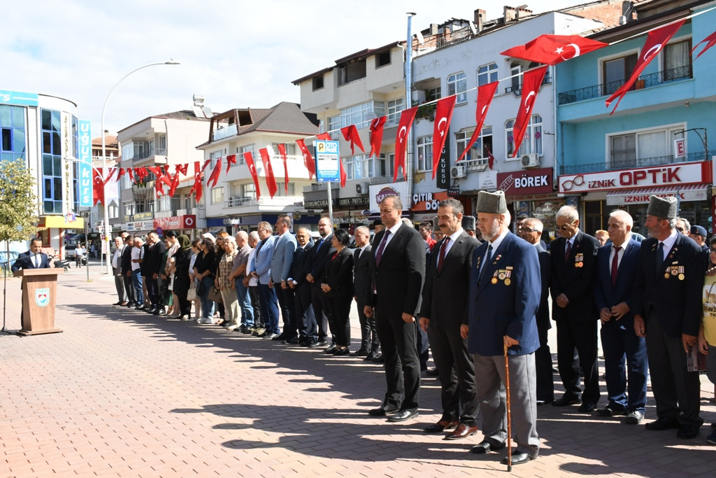 İZNİK’TE 19 EYLÜL GAZİLER GÜNÜ COŞKUSU